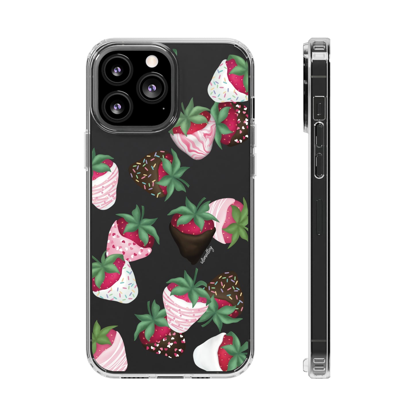Chocolate Dipped Strawberries CLEAR Case