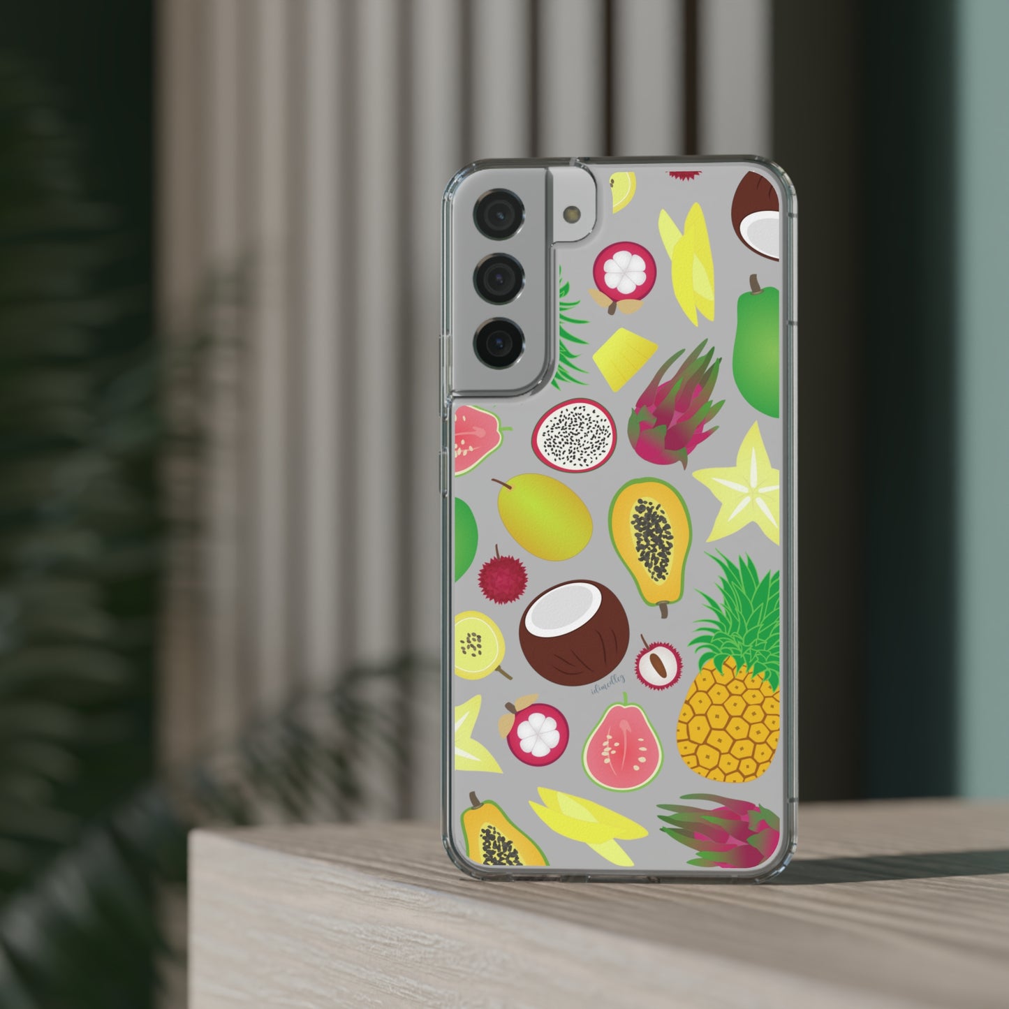 Tropical Fruit Medley CLEAR Case