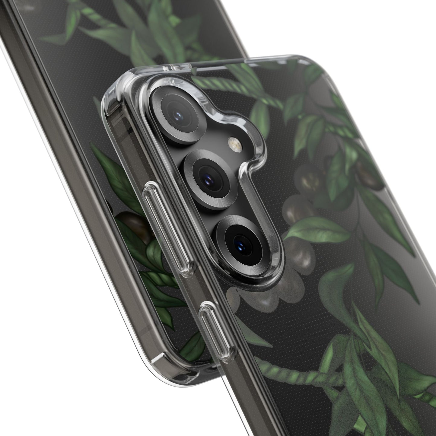 Kukui Nut, Maile and Ti Leaf Lei CLEAR Case