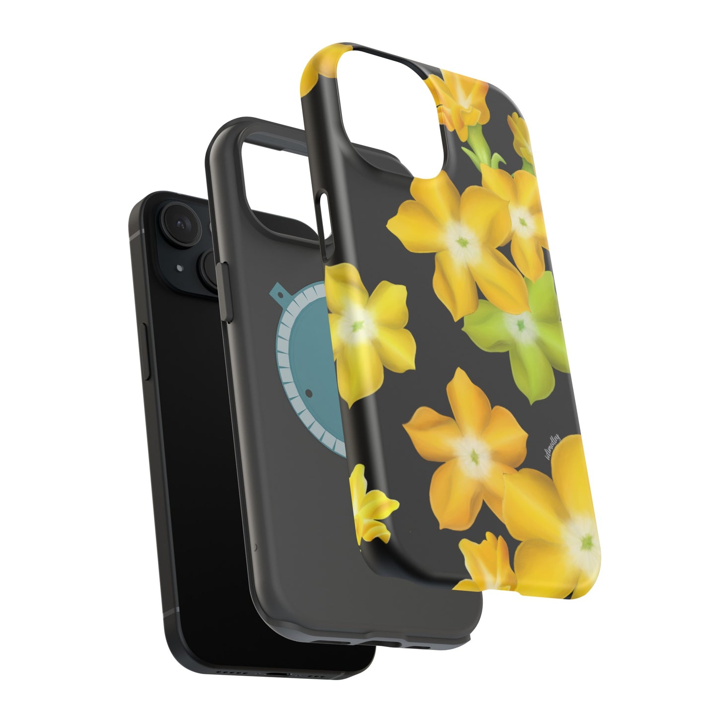 Pakalana Blooms (Black)