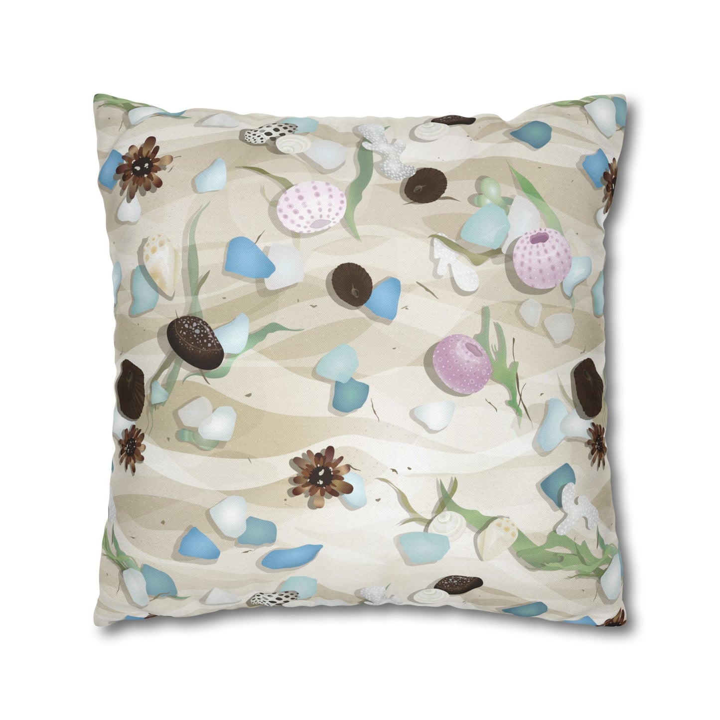 Throw Pillow Covers- Hawaiian Sandy Shores