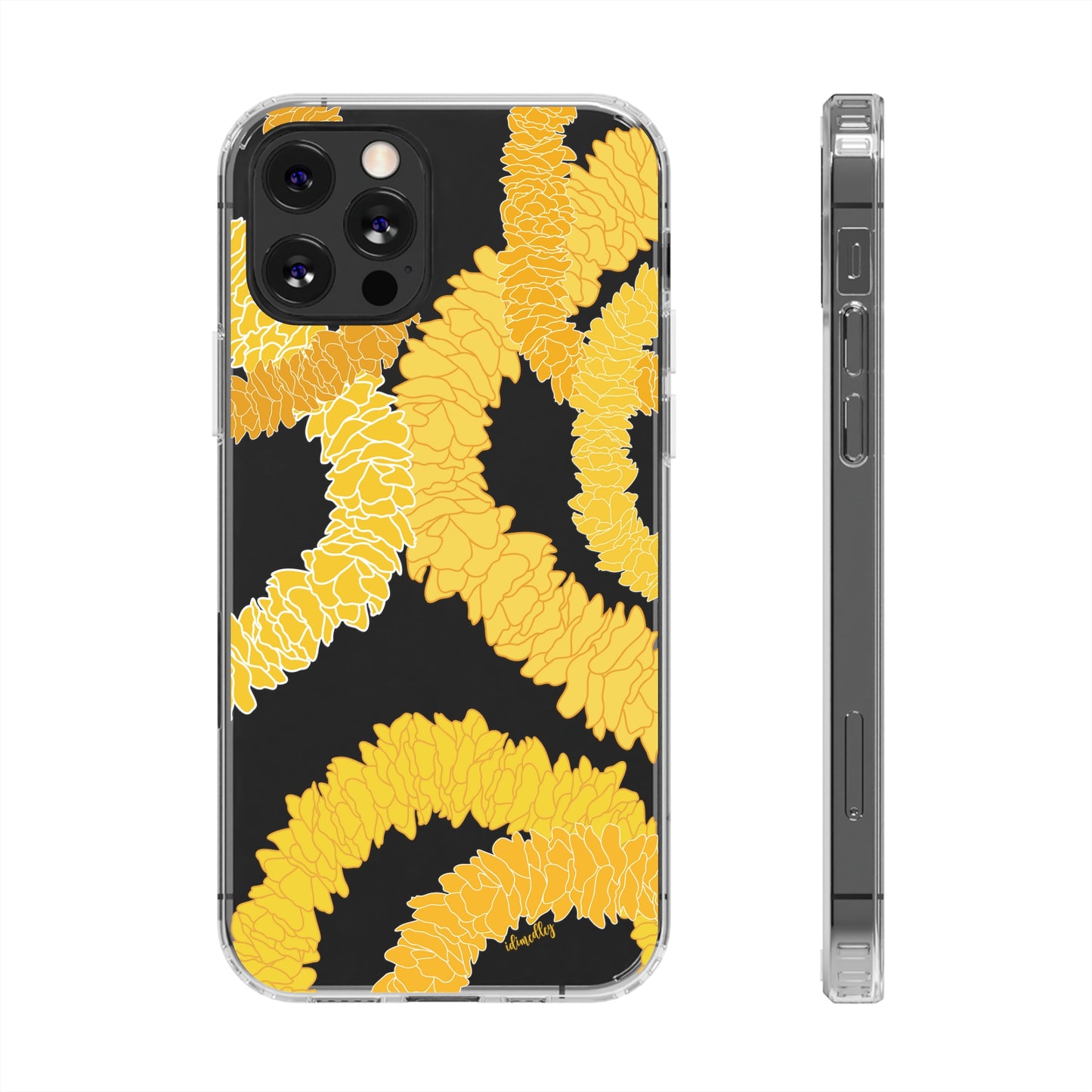Ilima Flower Lei CLEAR Case