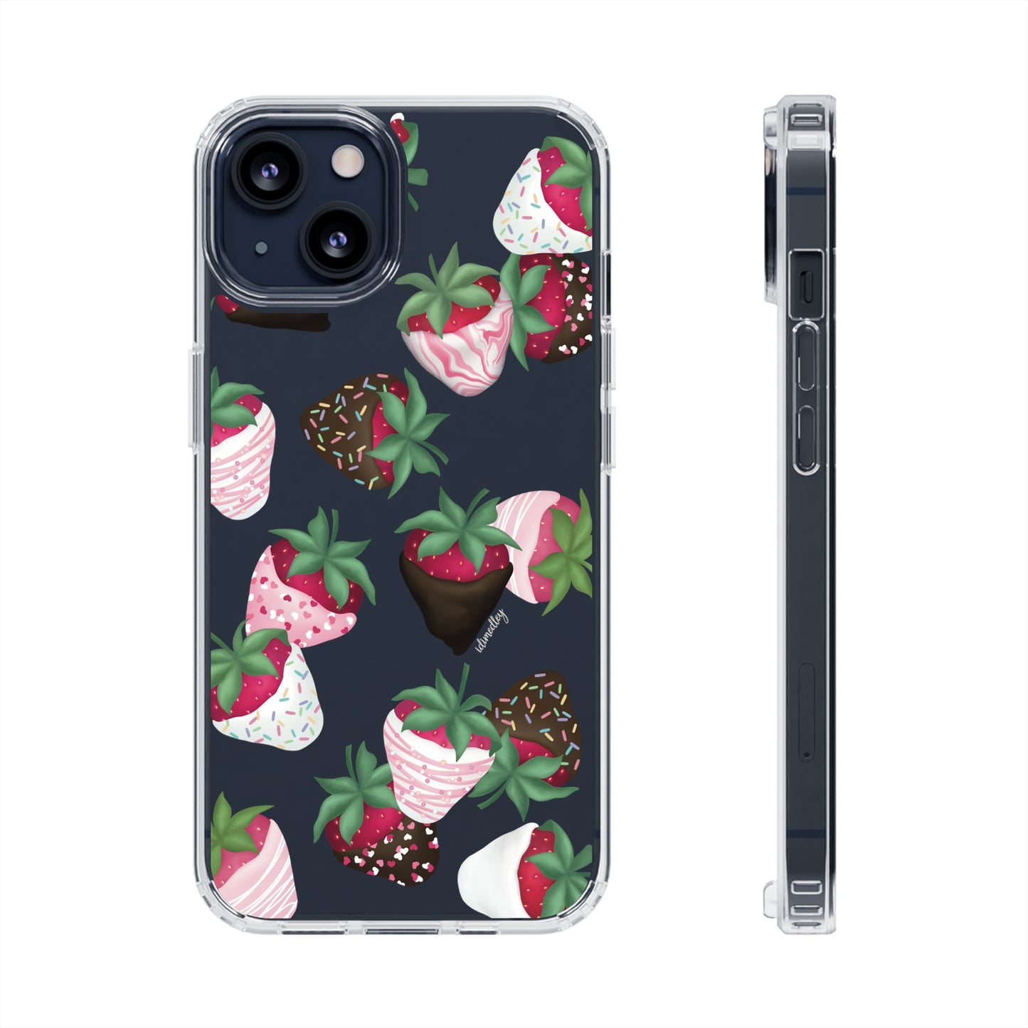 Chocolate Dipped Strawberries CLEAR Case