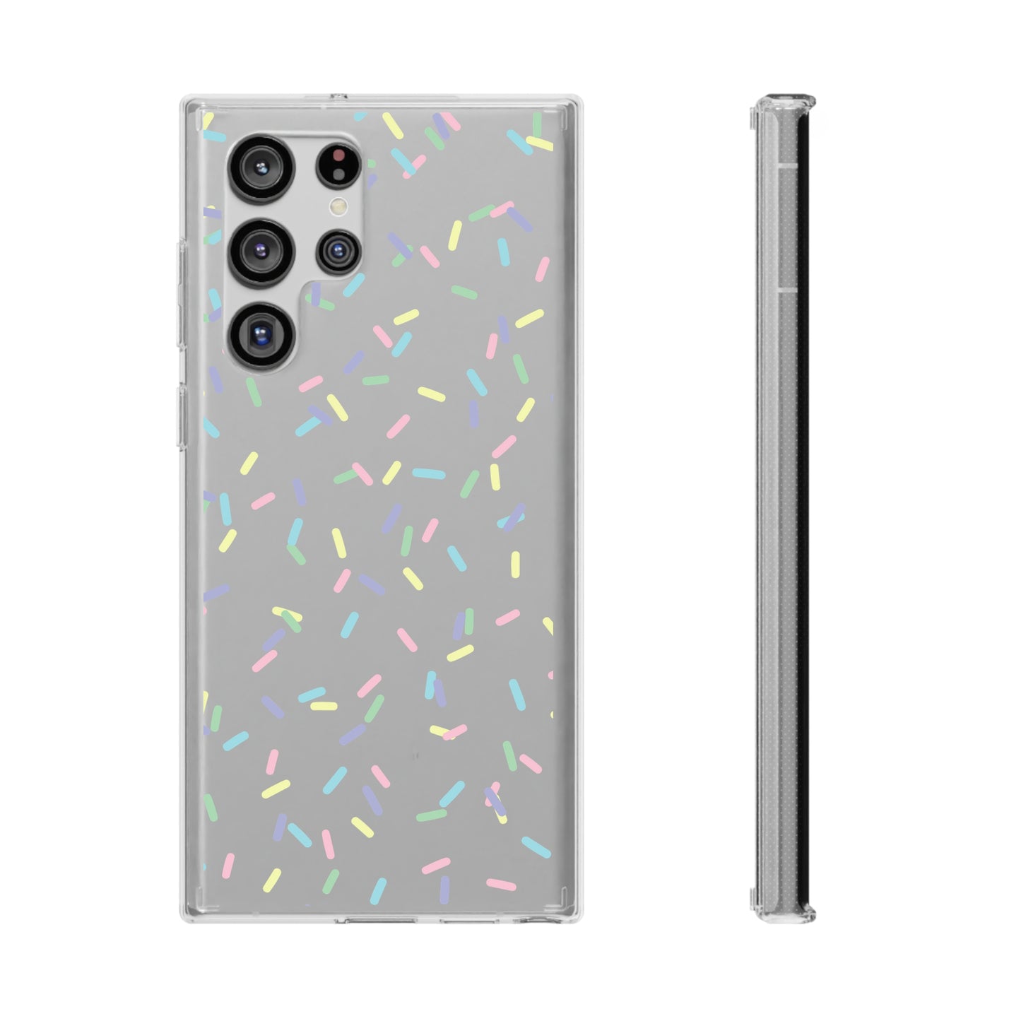 Rainbow Sprinkles CLEAR Case