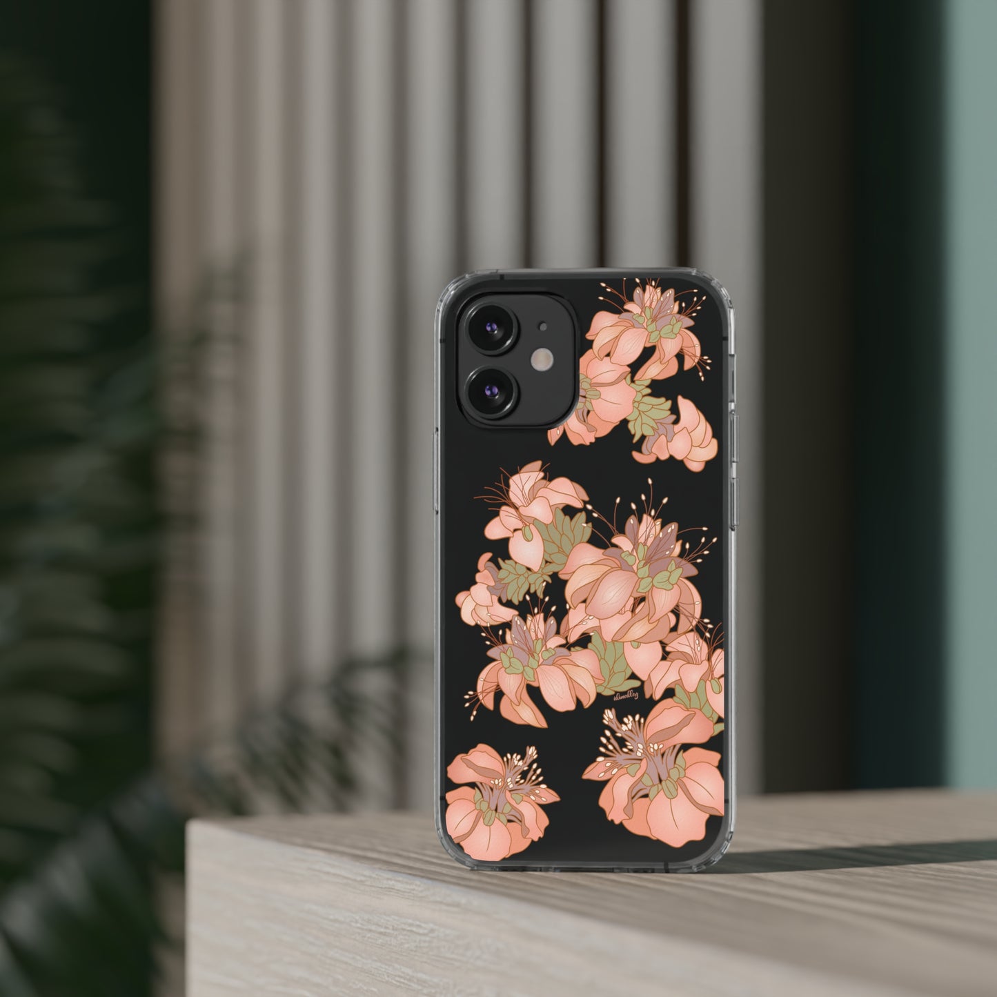 Wili Wili Flowers CLEAR Case