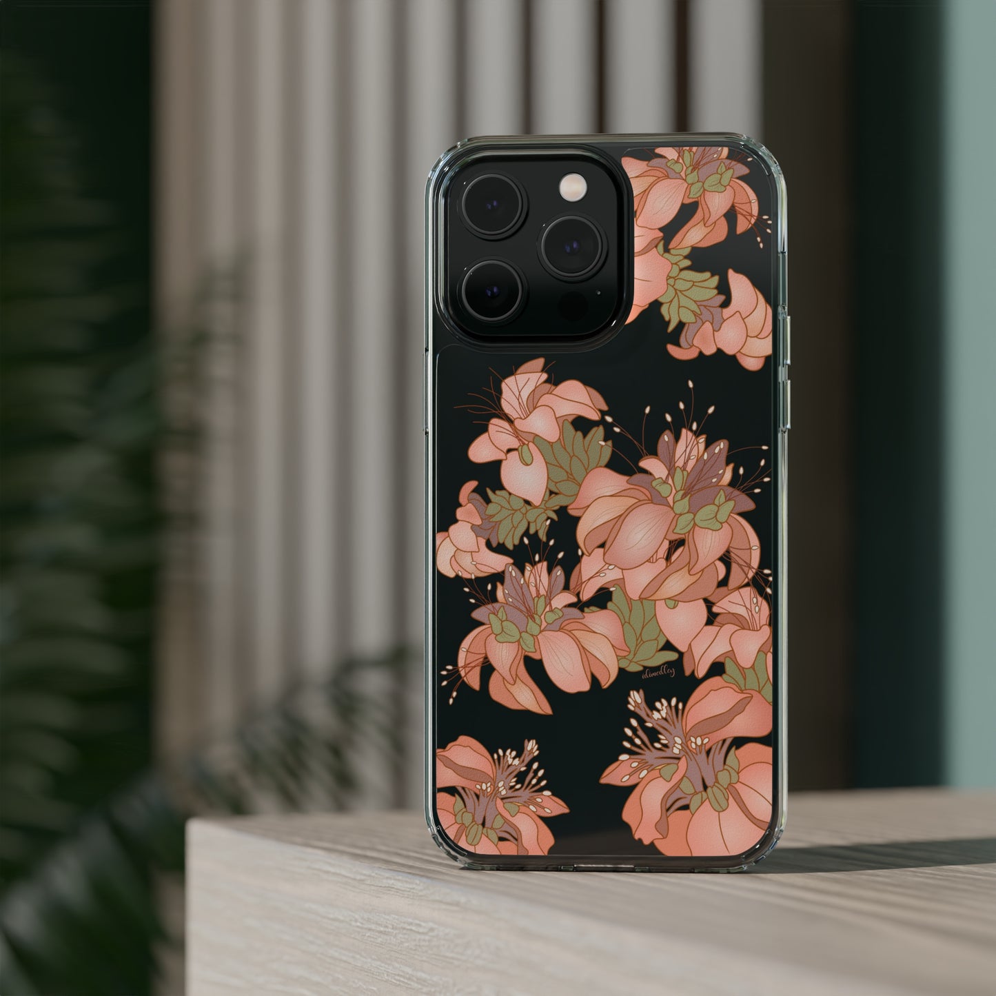 Wili Wili Flowers CLEAR Case