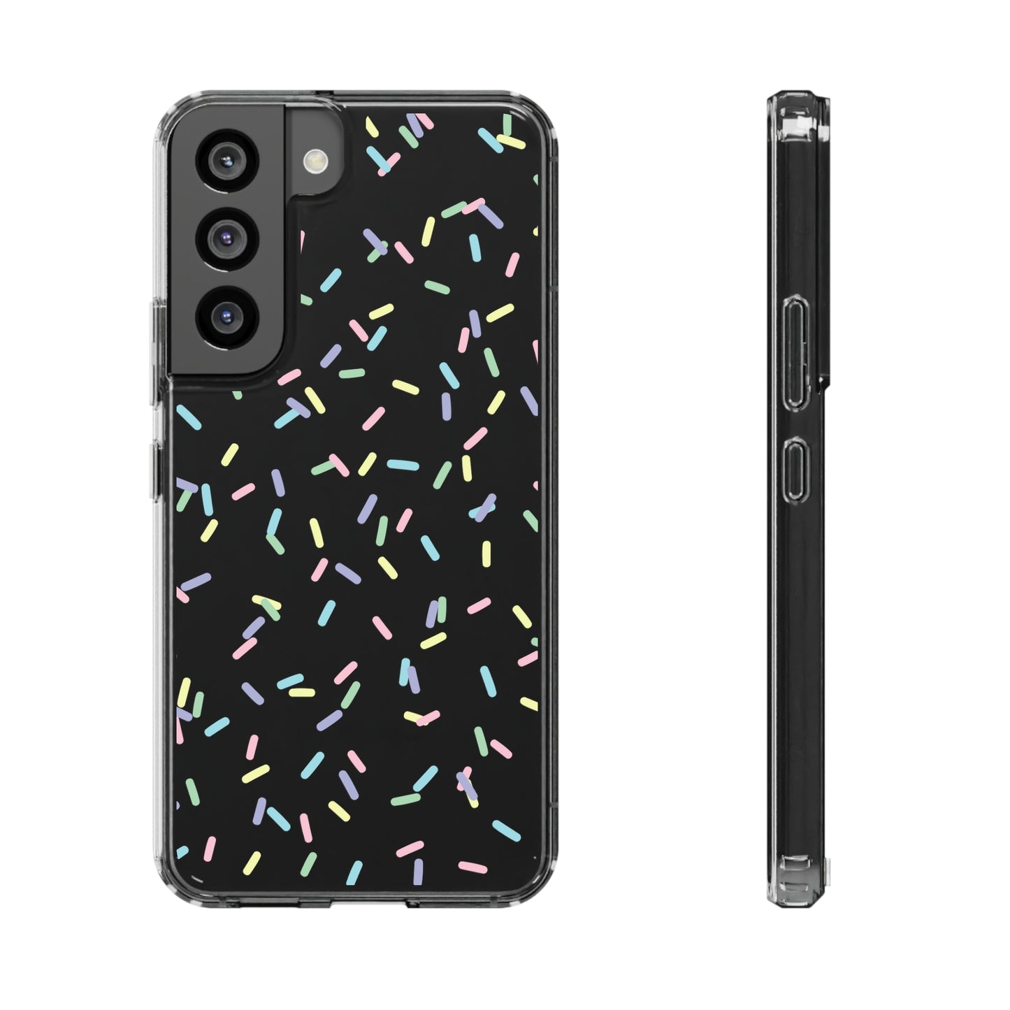 Rainbow Sprinkles CLEAR Case