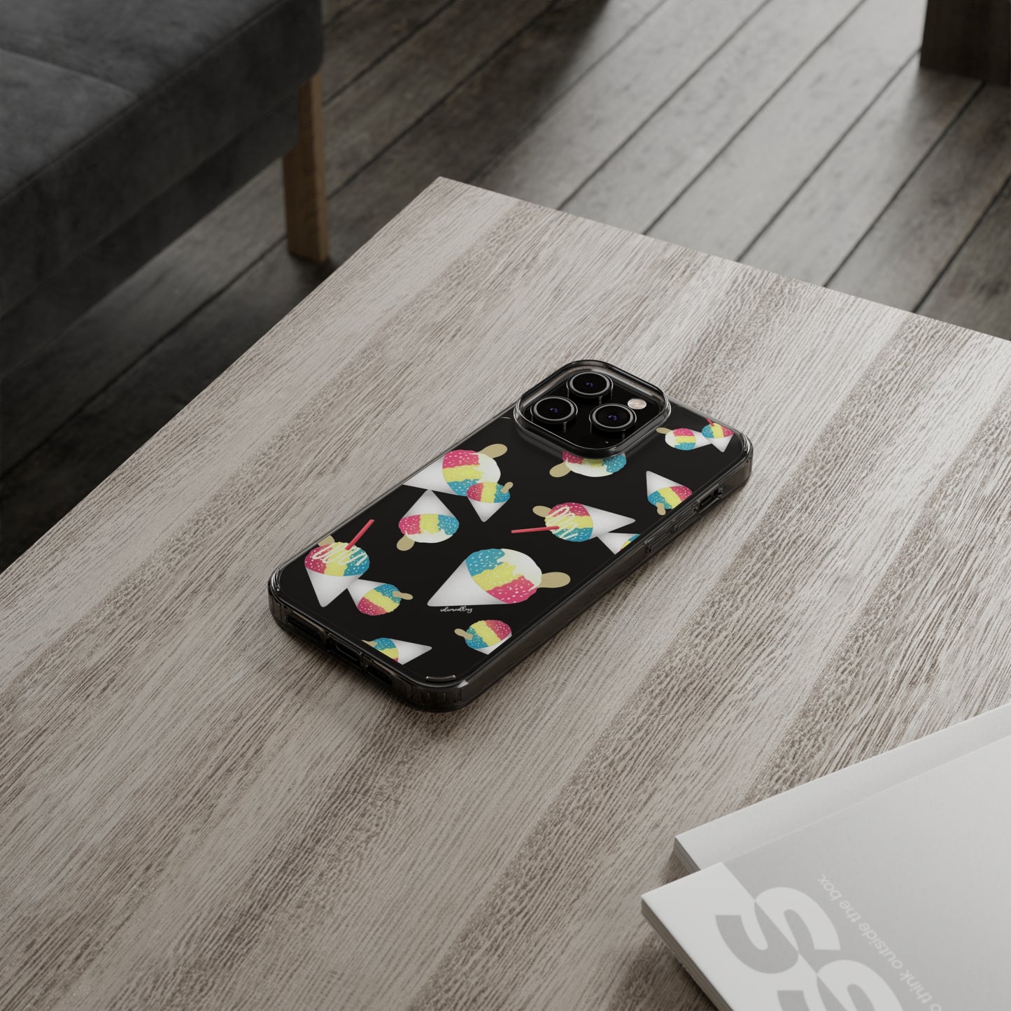 Rainbow Shave Ice CLEAR Case