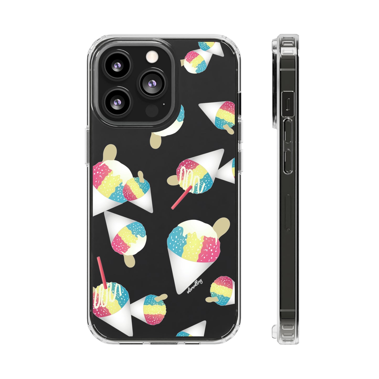 Rainbow Shave Ice CLEAR Case