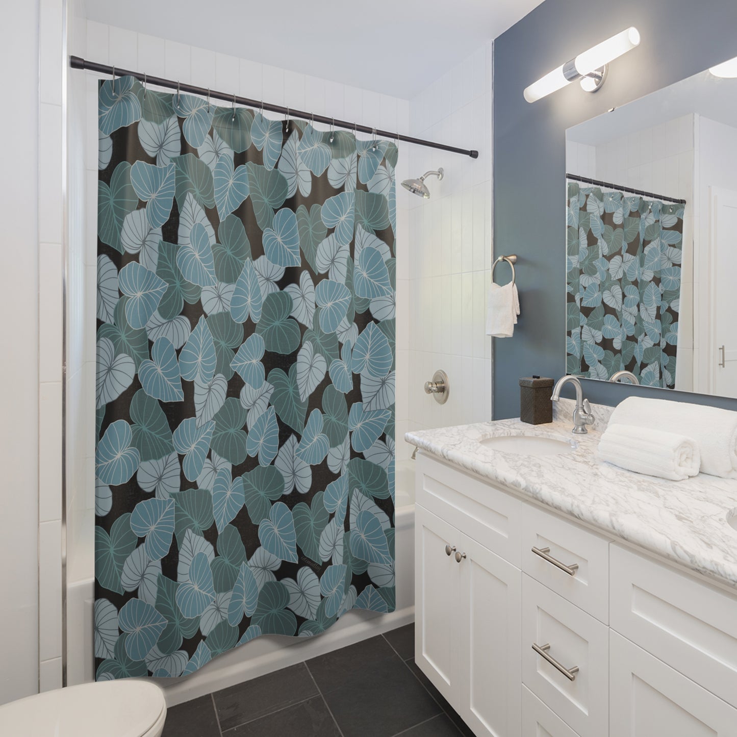 Shower Curtain- Kalo (Blues)