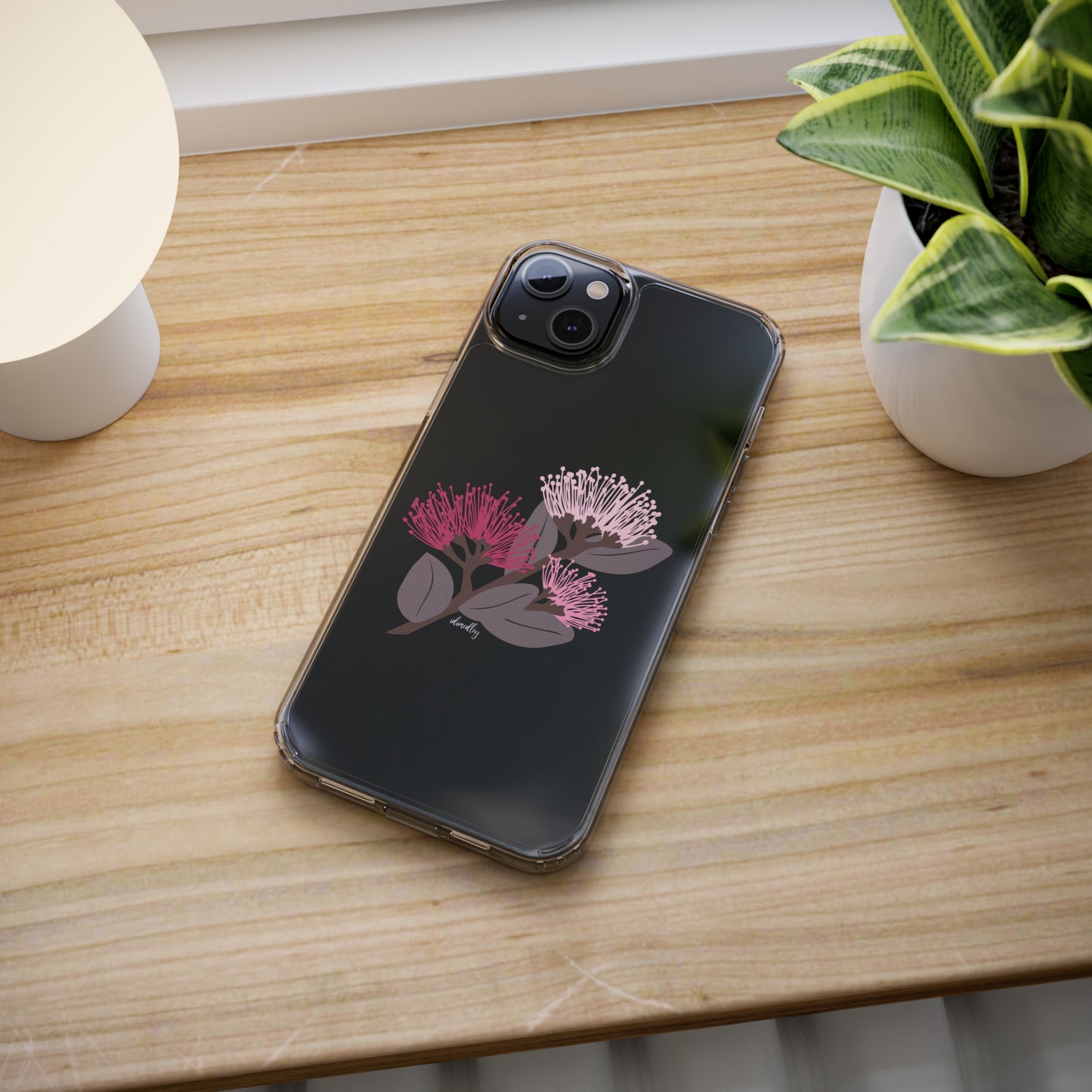 Ohia Blossoms on Branch CLEAR Case
