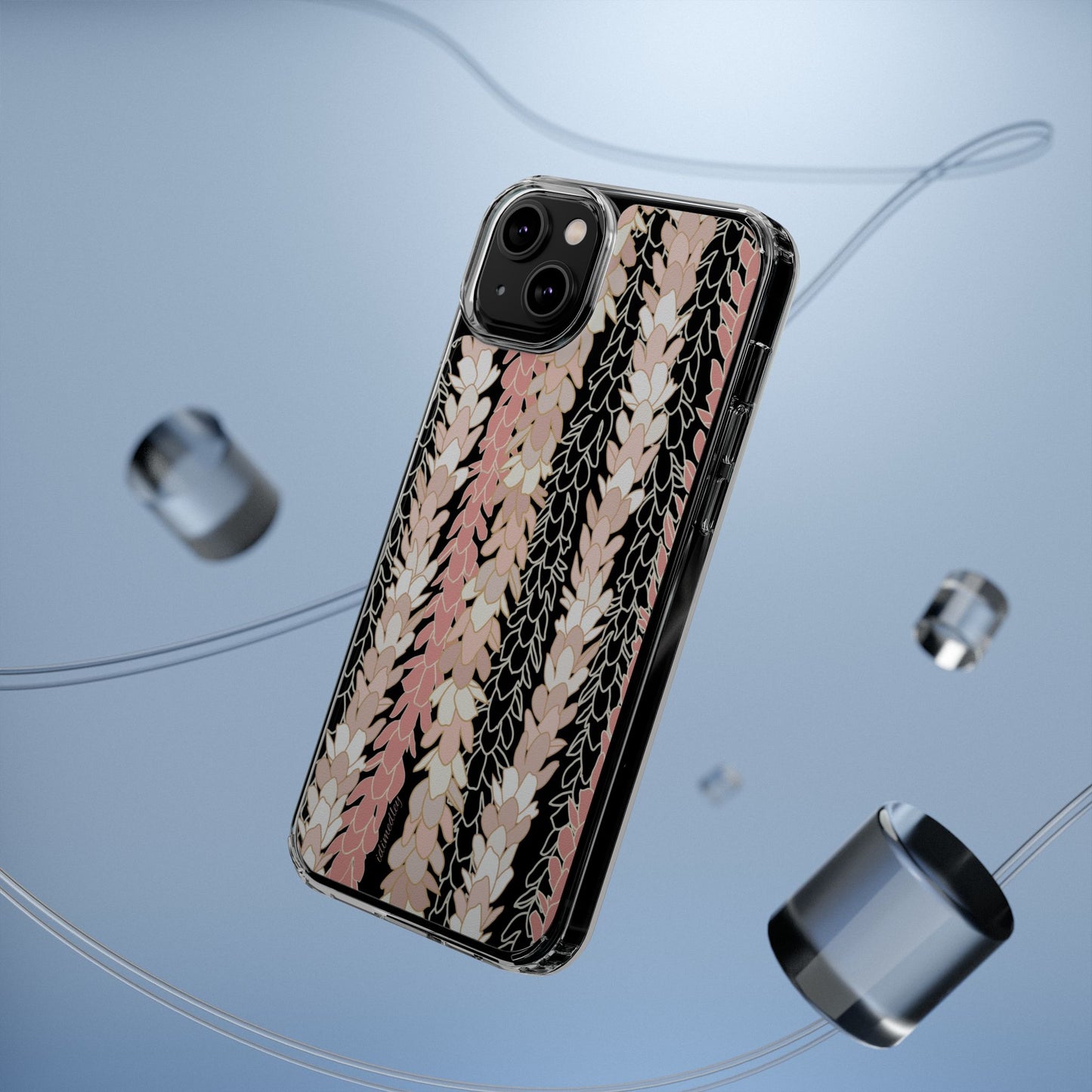 Pakalana Stringing Peach CLEAR Case