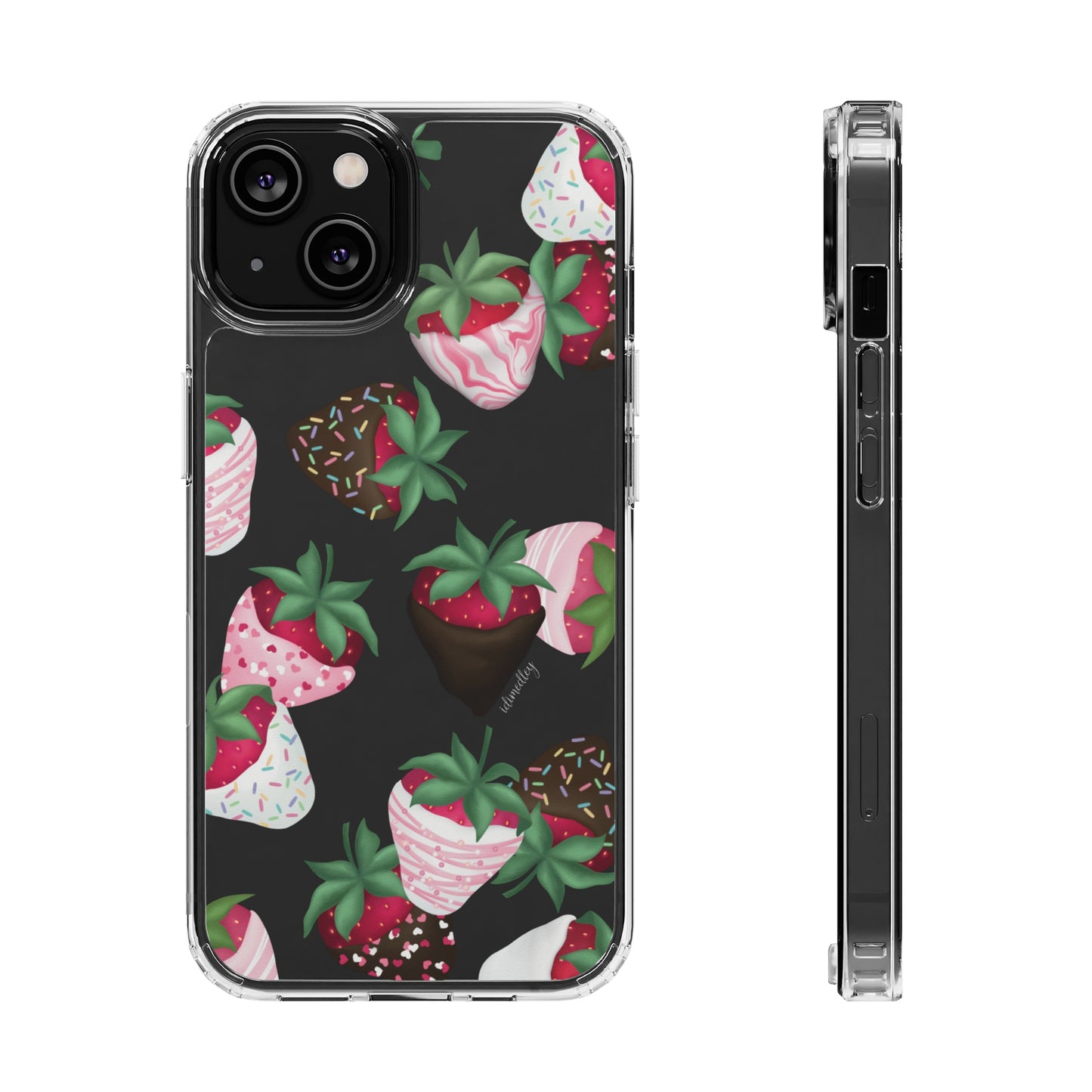 Chocolate Dipped Strawberries CLEAR Case