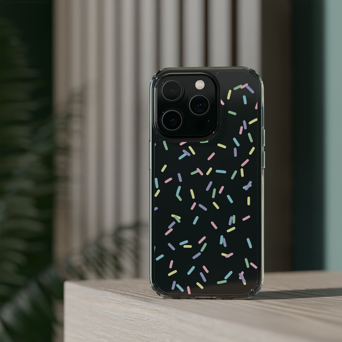 Rainbow Sprinkles CLEAR Case