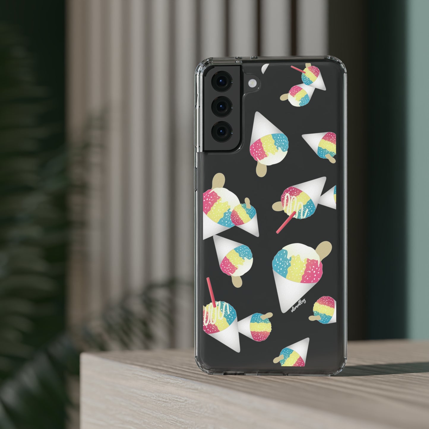 Rainbow Shave Ice CLEAR Case