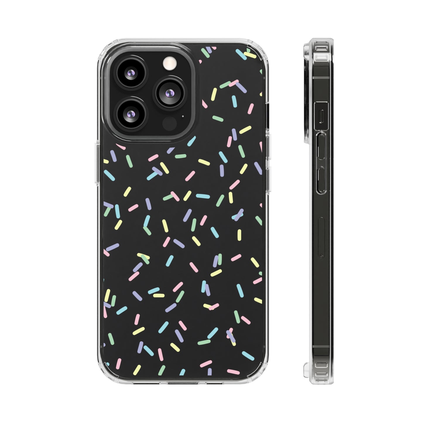 Rainbow Sprinkles CLEAR Case