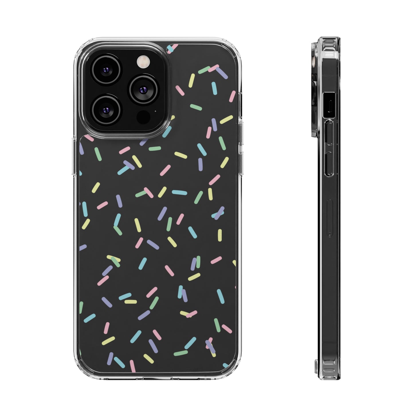 Rainbow Sprinkles CLEAR Case