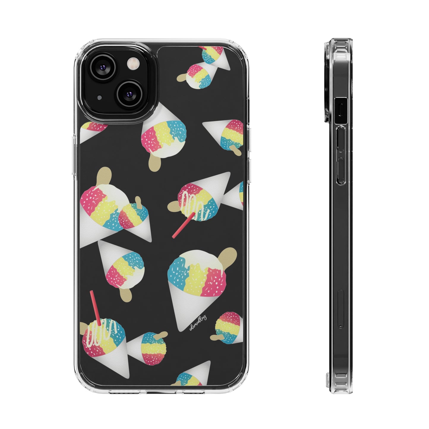Rainbow Shave Ice CLEAR Case