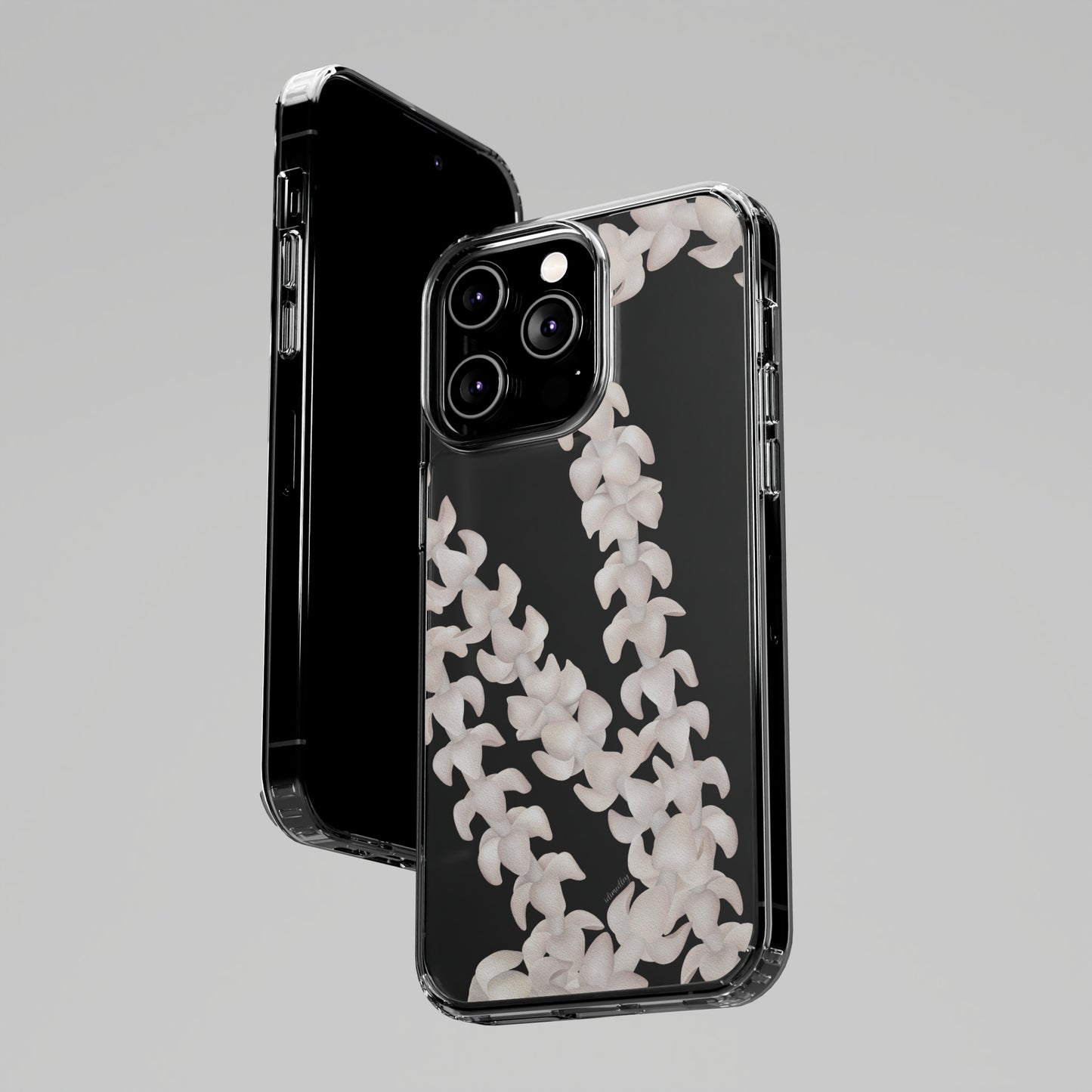 Puakenikeni Lei (Blush Pink) CLEAR Case