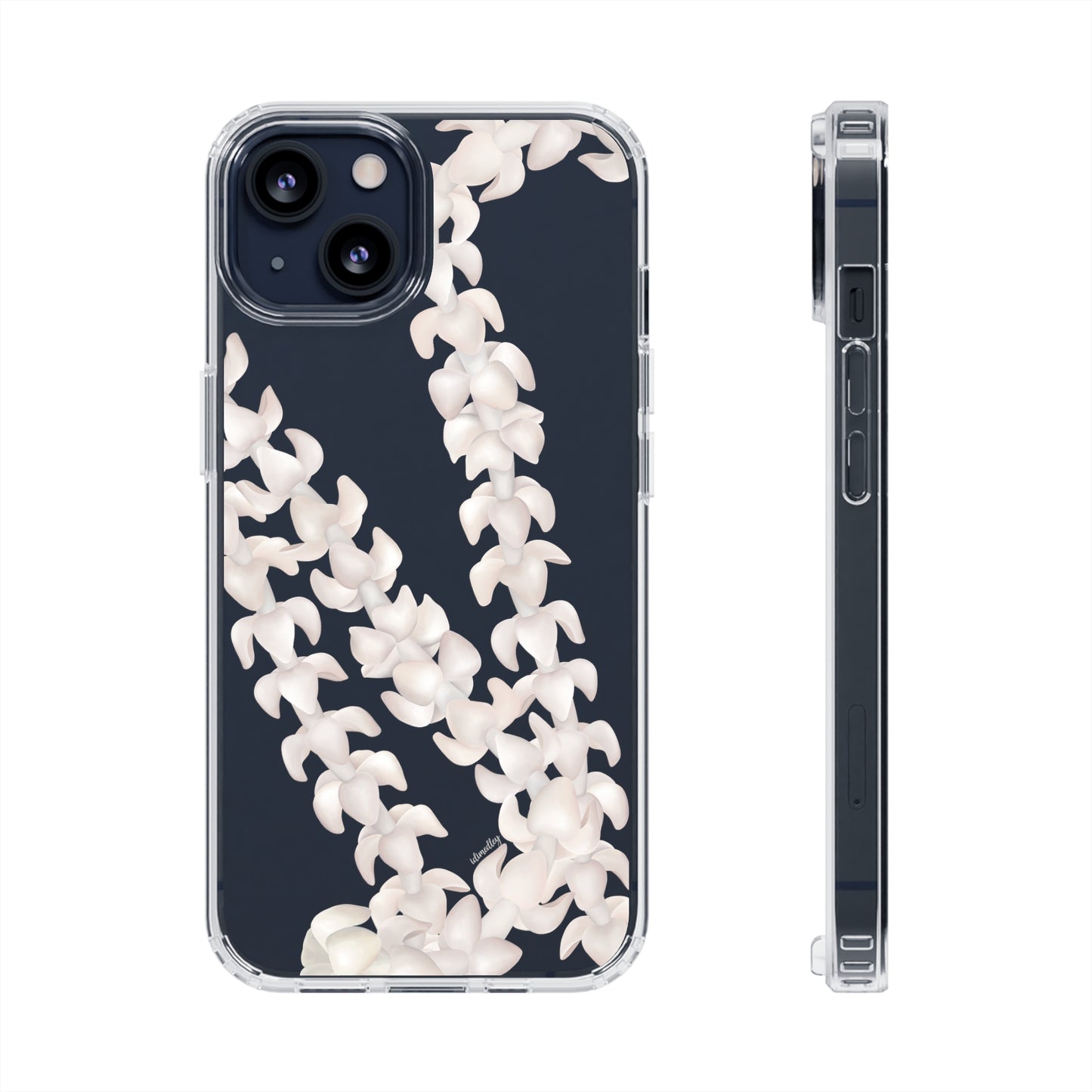 Puakenikeni Lei (Blush Pink) CLEAR Case