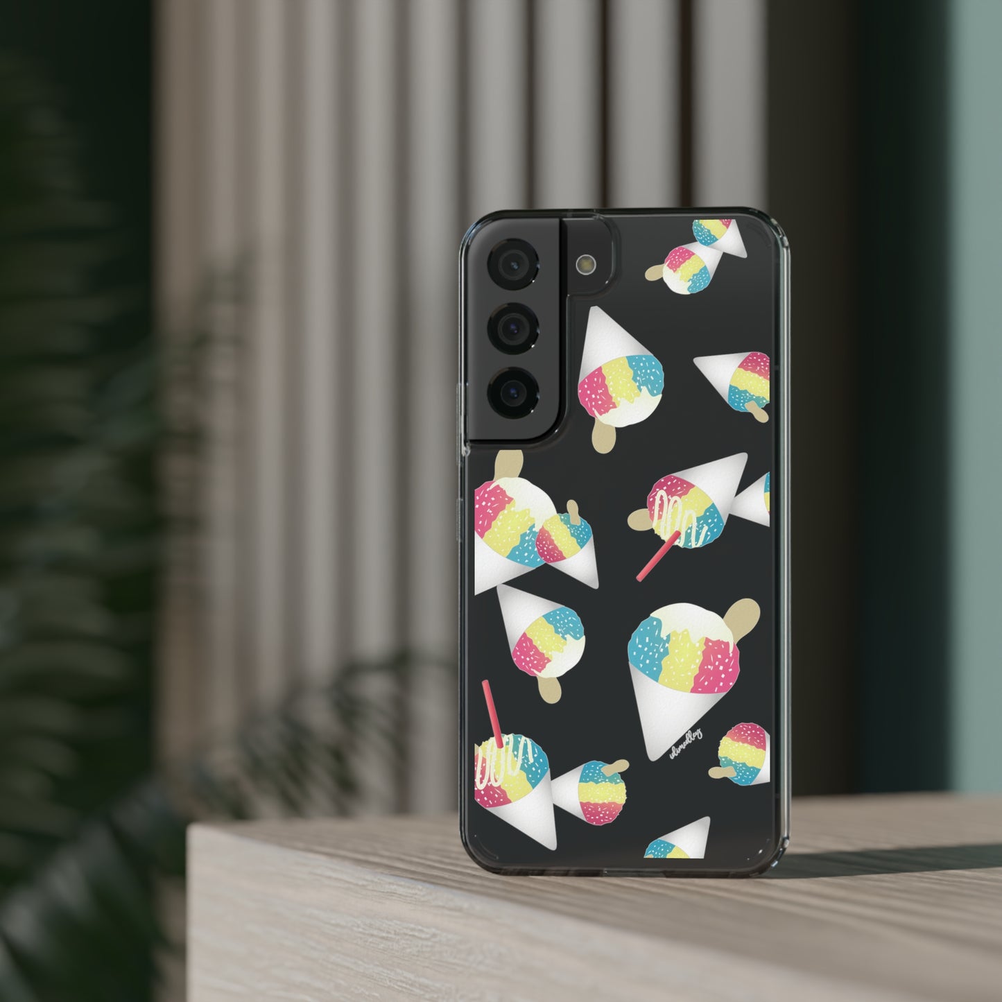 Rainbow Shave Ice CLEAR Case