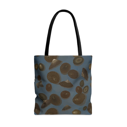Tote bag- Lil Opihi Blue