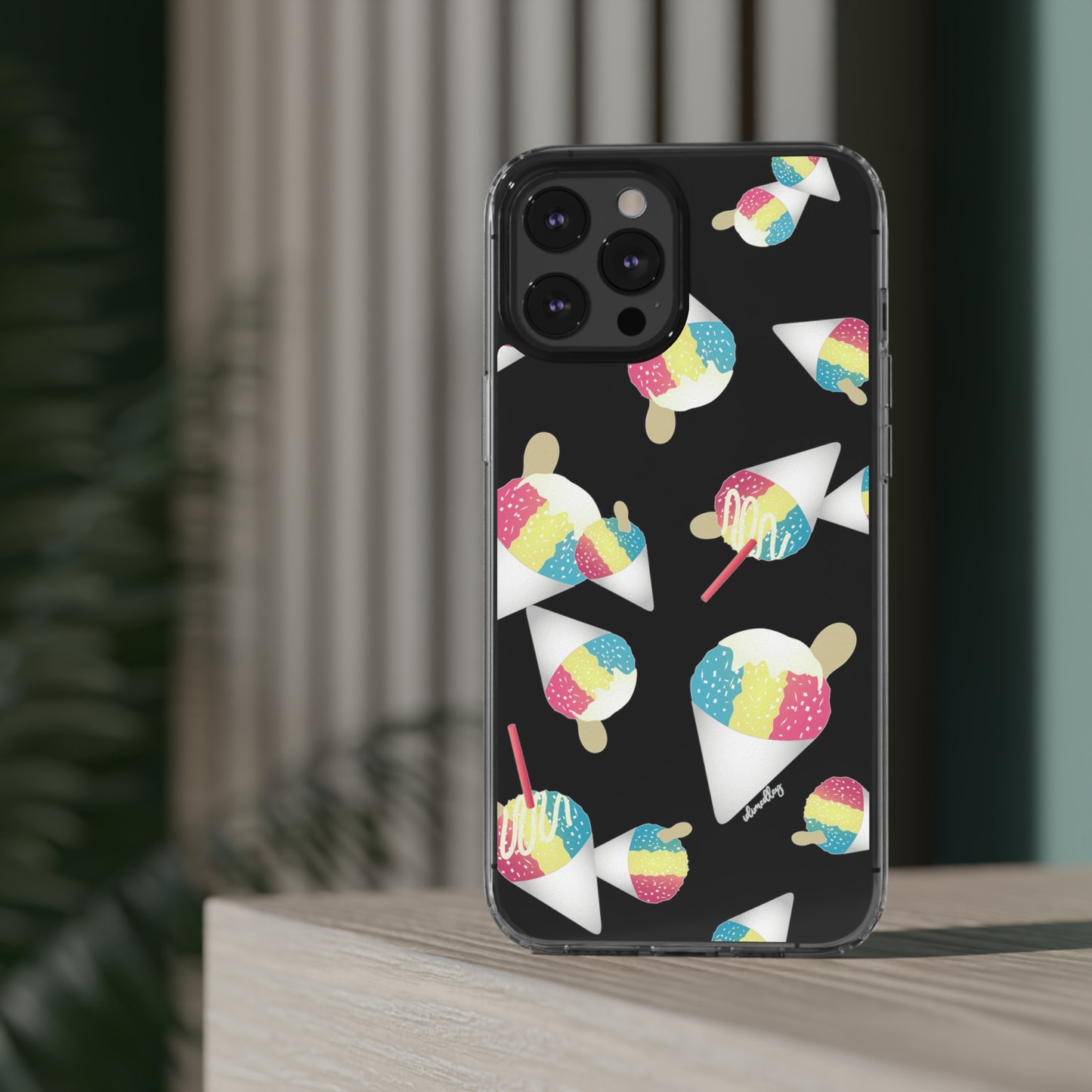 Rainbow Shave Ice CLEAR Case
