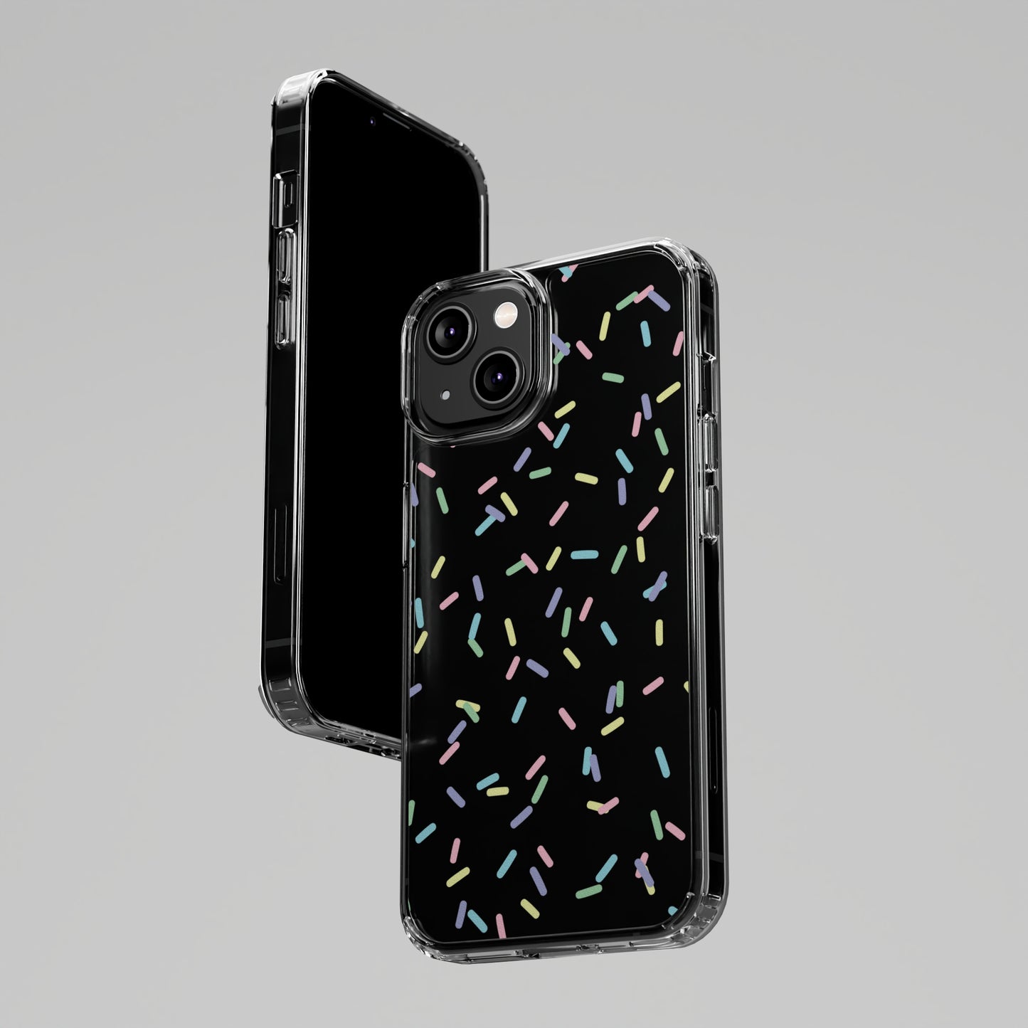 Rainbow Sprinkles CLEAR Case