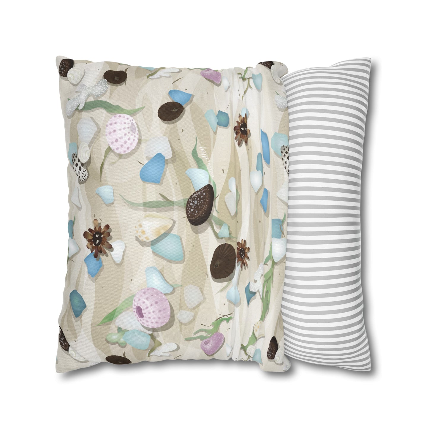 Throw Pillow Covers- Hawaiian Sandy Shores