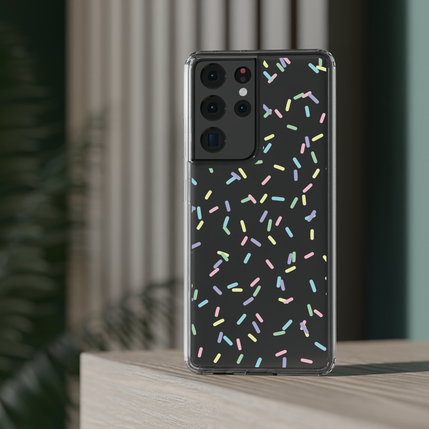 Rainbow Sprinkles CLEAR Case