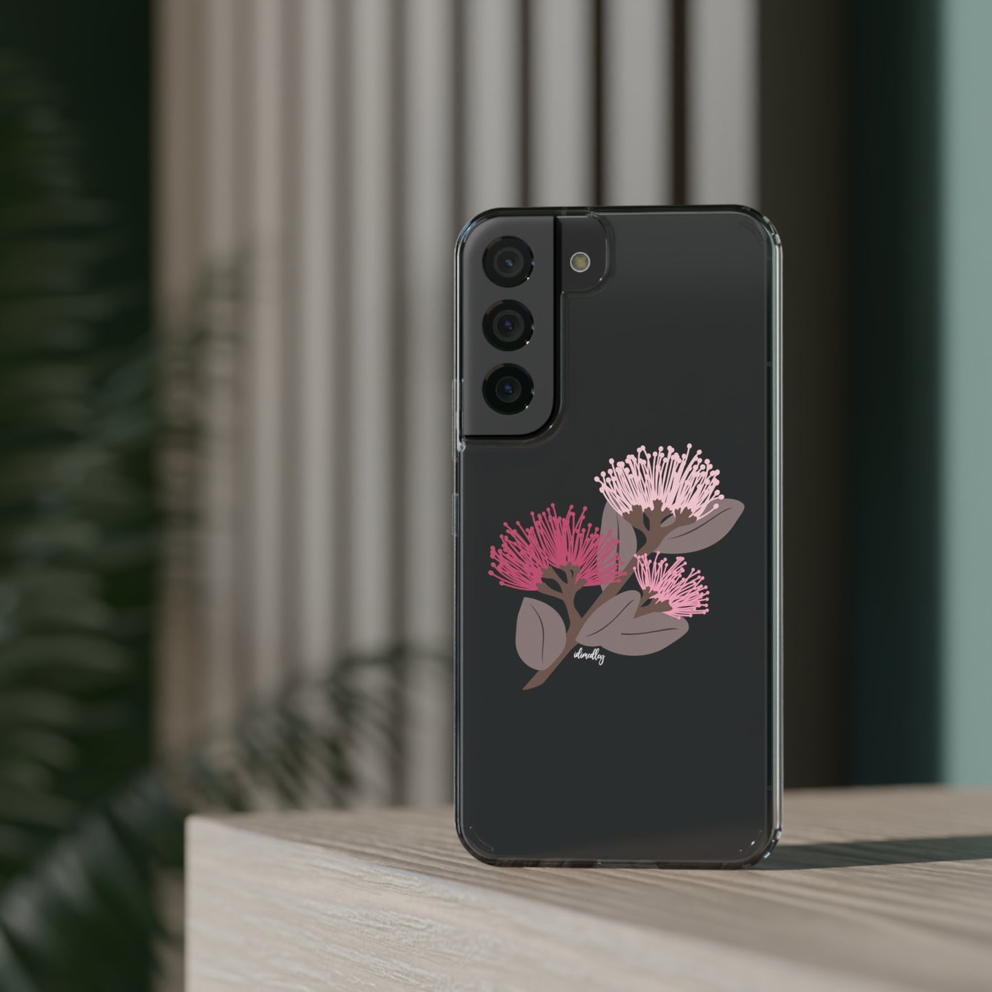 Ohia Blossoms on Branch CLEAR Case