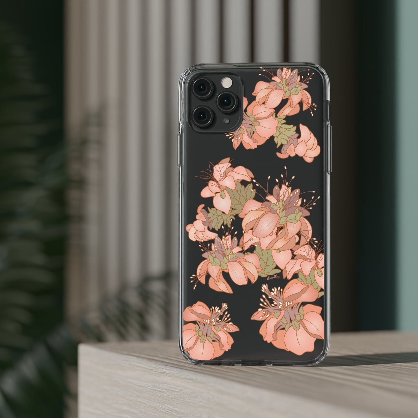 Wili Wili Flowers CLEAR Case