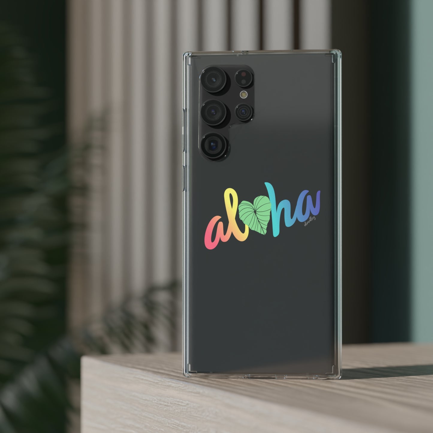 Aloha Kalo CLEAR Case