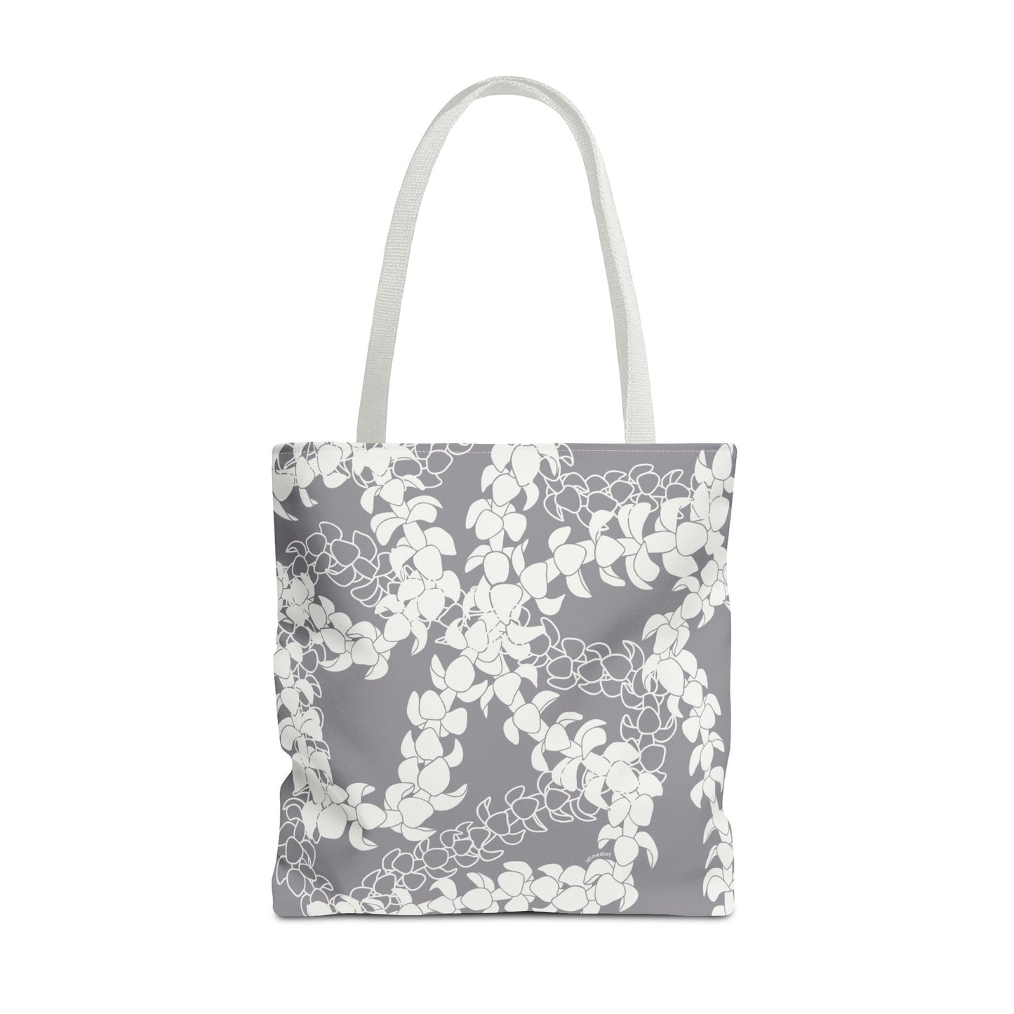Tote Bag- Puakenikeni Curvilinear Lei (Poi-ish)