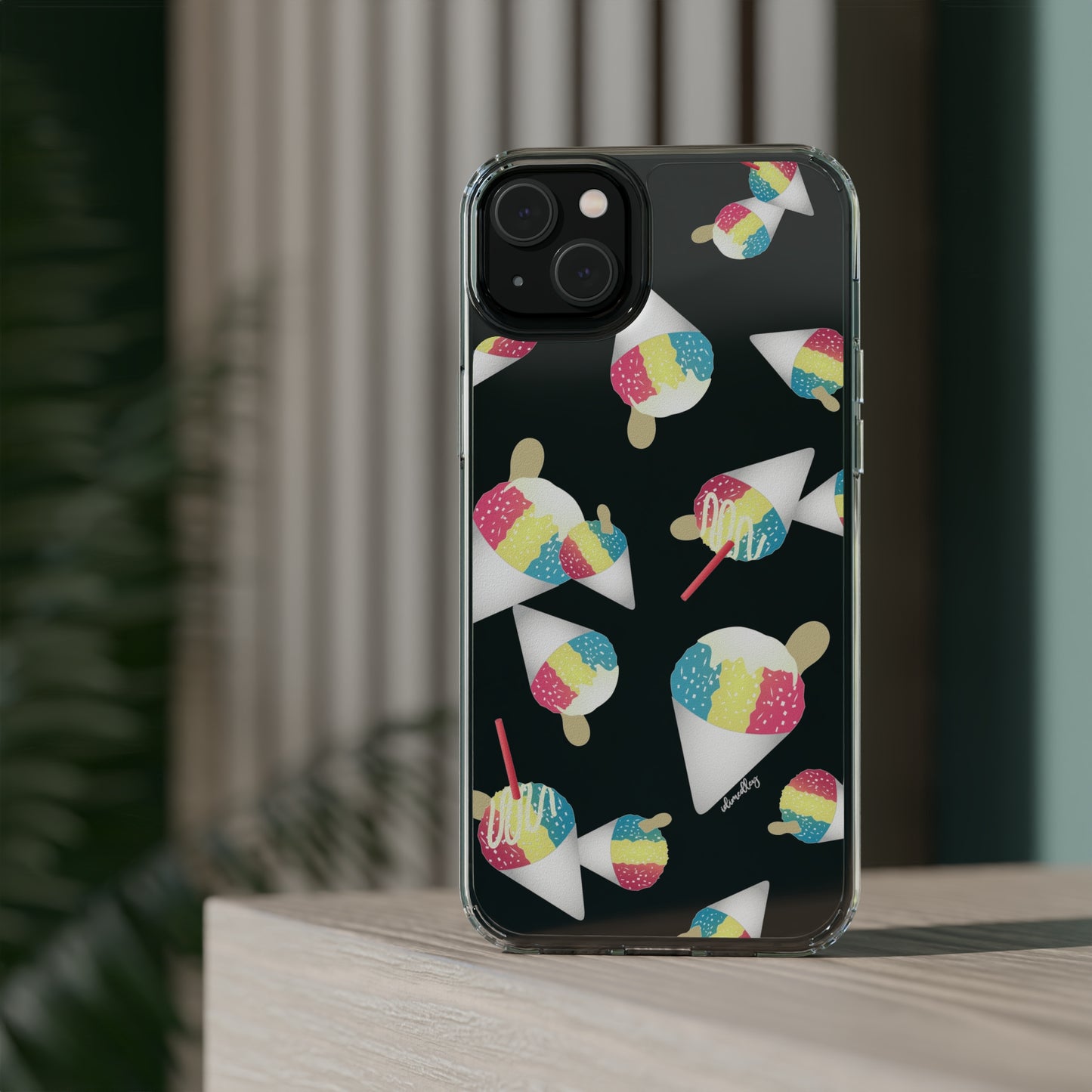 Rainbow Shave Ice CLEAR Case