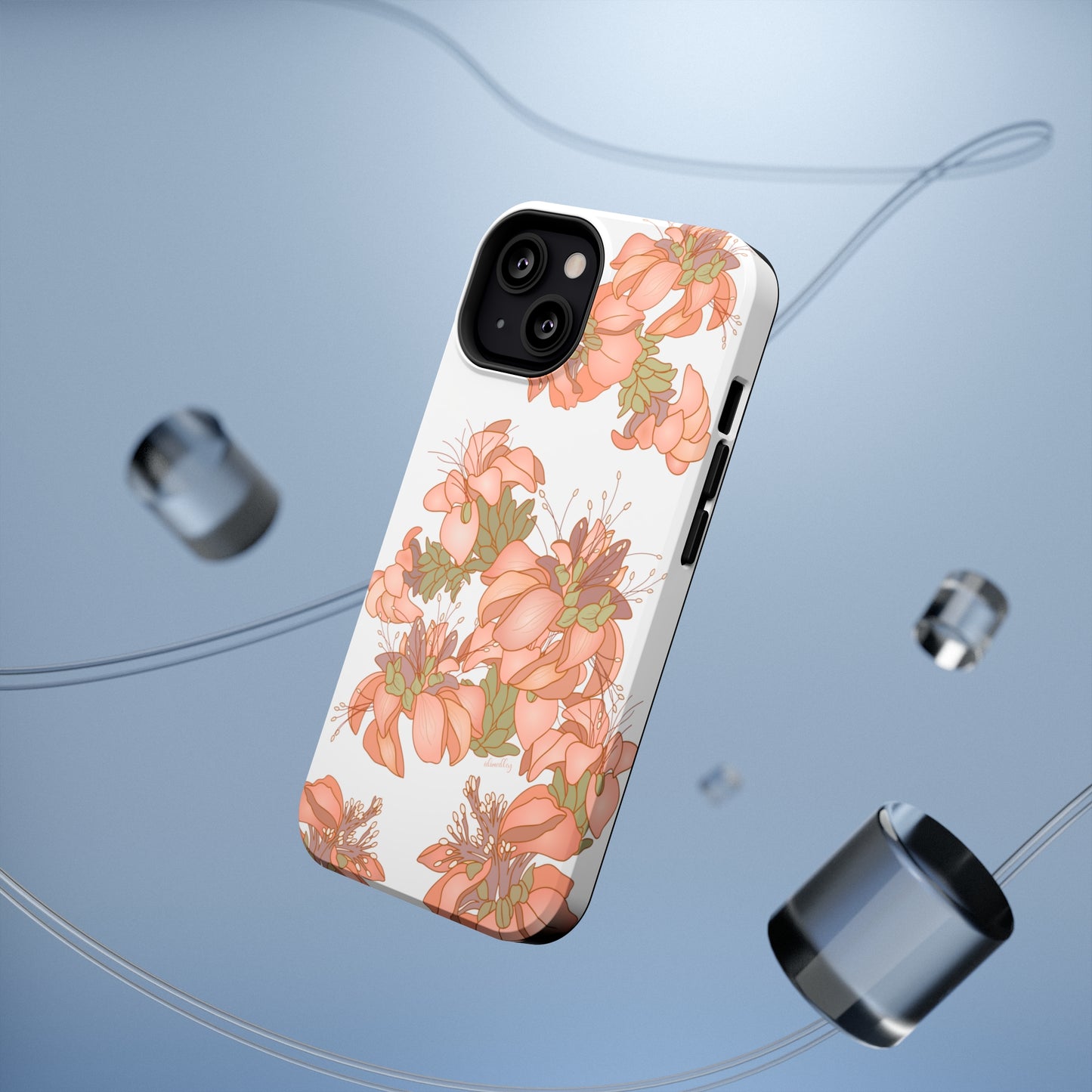 Wili Wili Flowers (White)