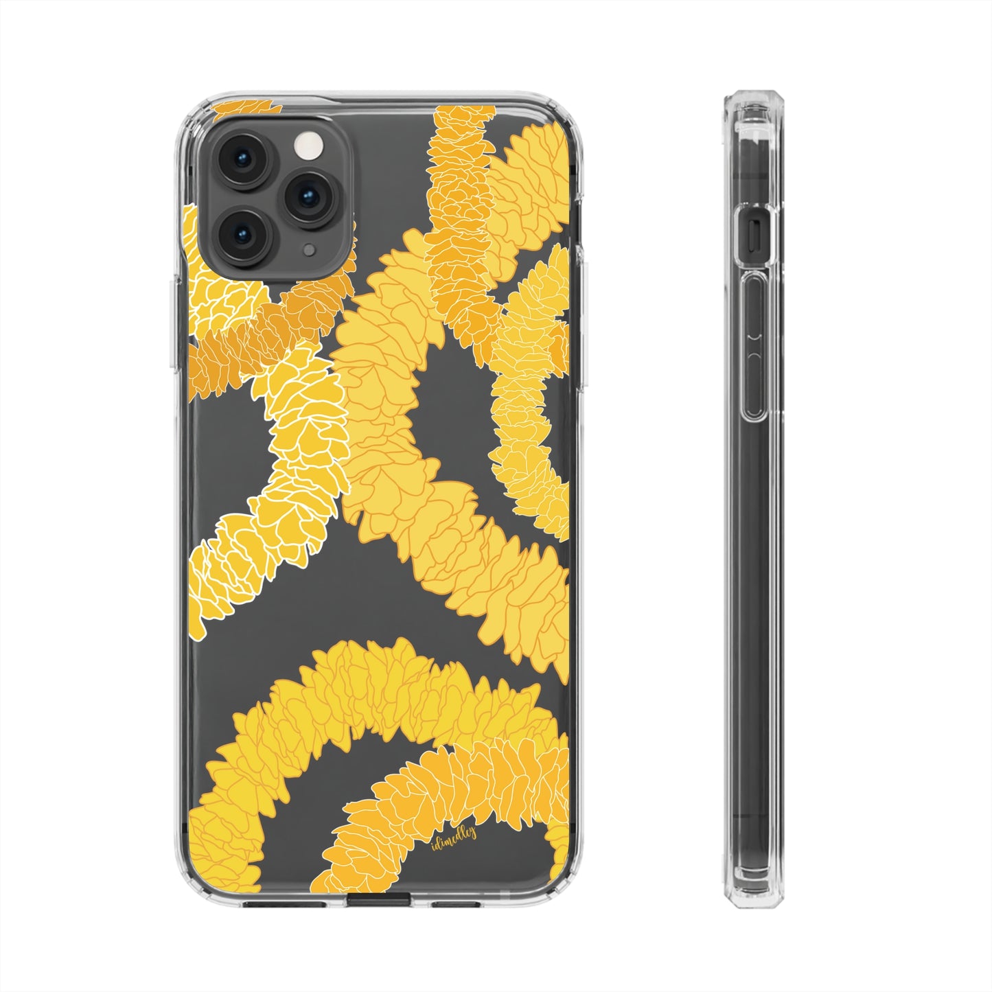 Ilima Flower Lei CLEAR Case