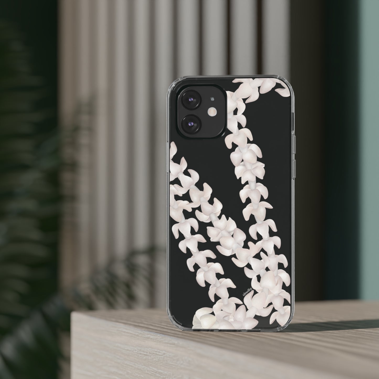 Puakenikeni Lei (Blush Pink) CLEAR Case