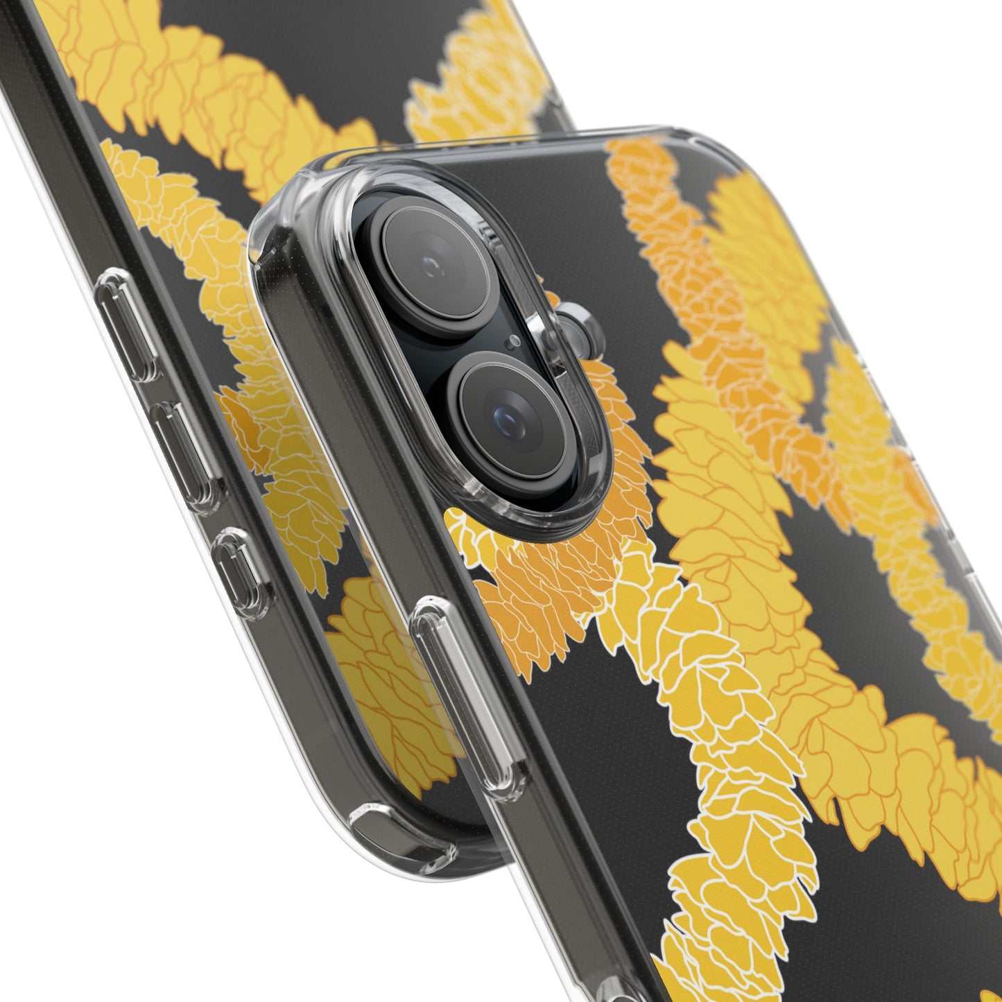 Ilima Flower Lei CLEAR Case
