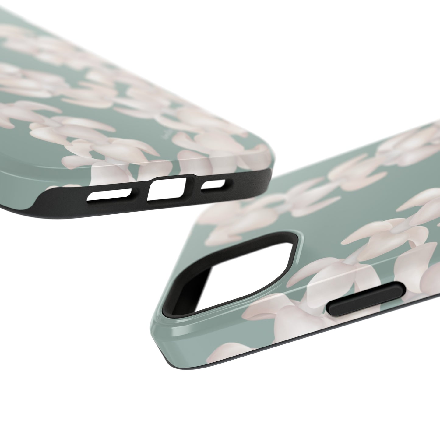 Puakenikeni Lei Blushing (Light Green)
