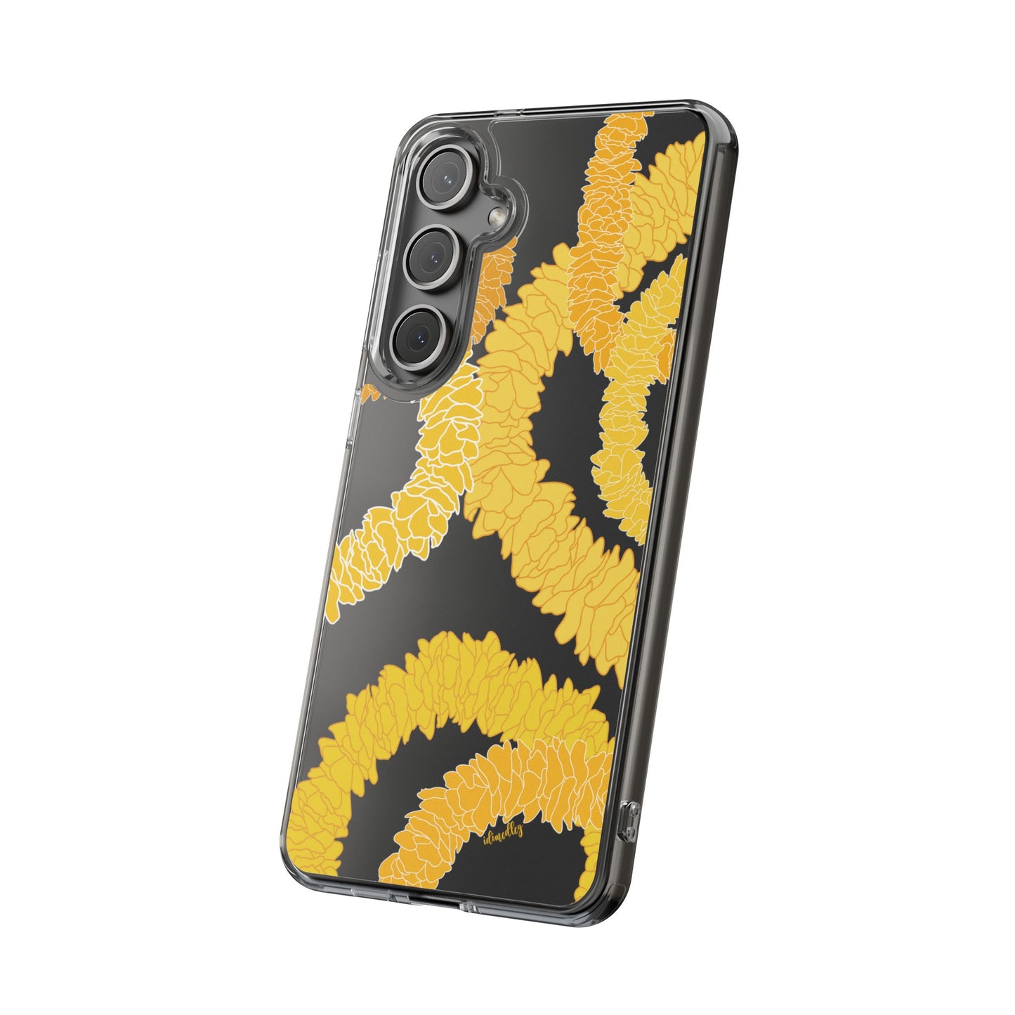 Ilima Flower Lei CLEAR Case