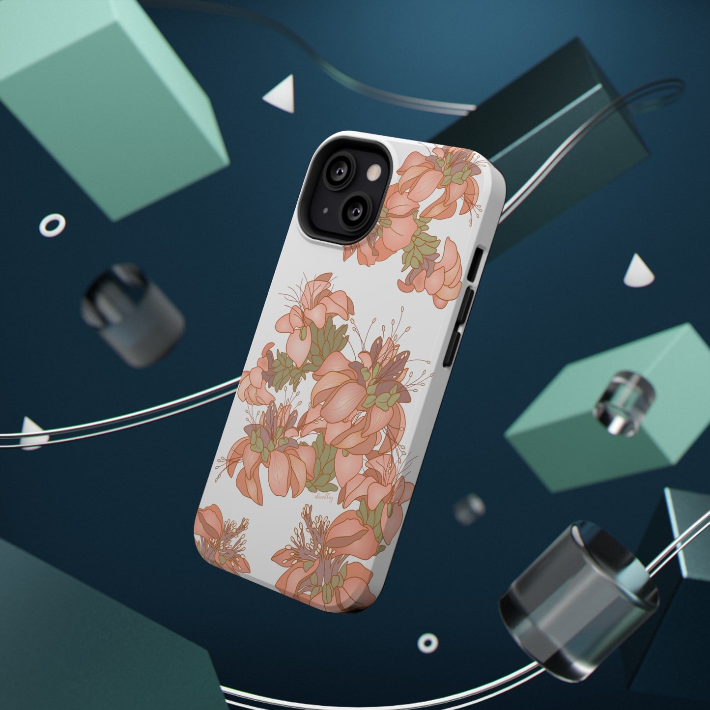 Wili Wili Flowers (White)