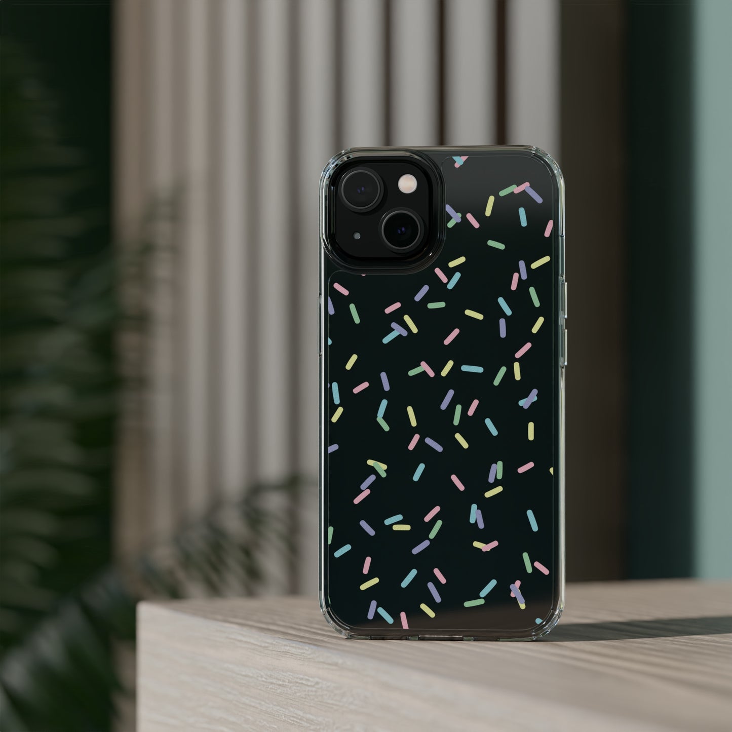 Rainbow Sprinkles CLEAR Case