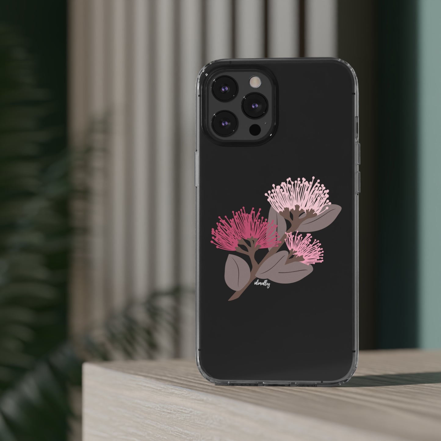 Ohia Blossoms on Branch CLEAR Case