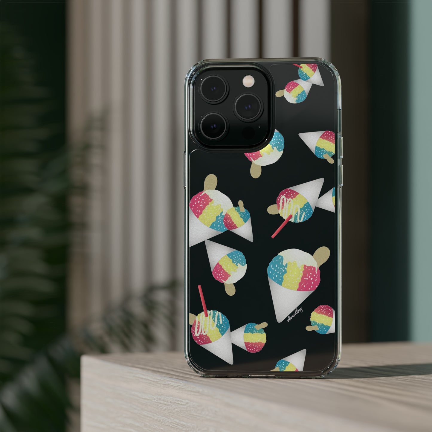 Rainbow Shave Ice CLEAR Case