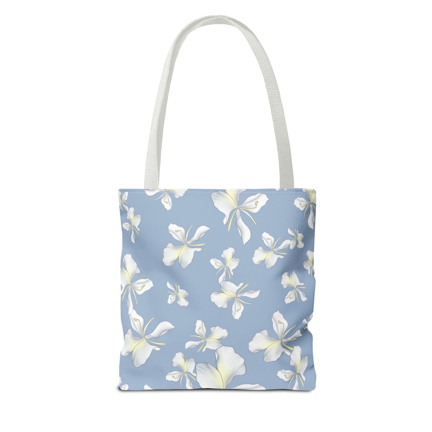 Tote bag- Awapuhi Falling (Cyan)