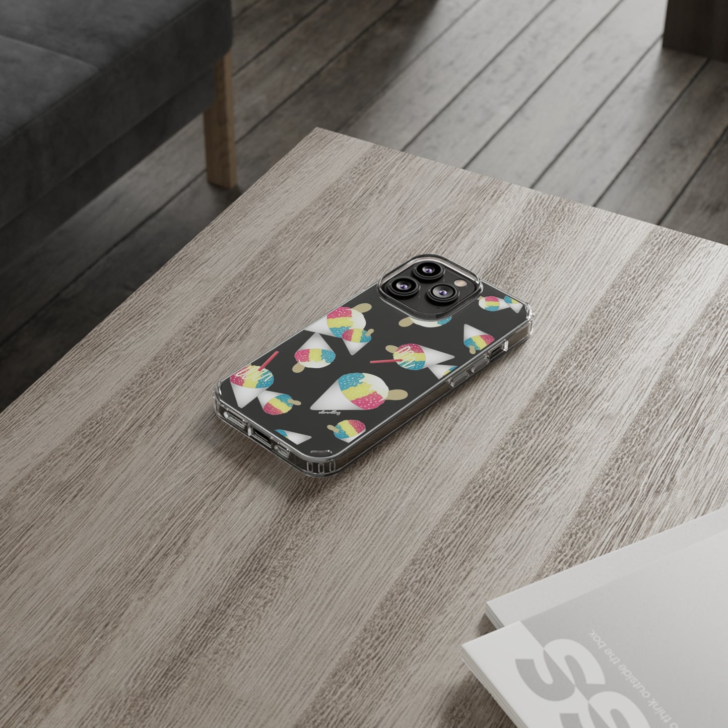 Rainbow Shave Ice CLEAR Case