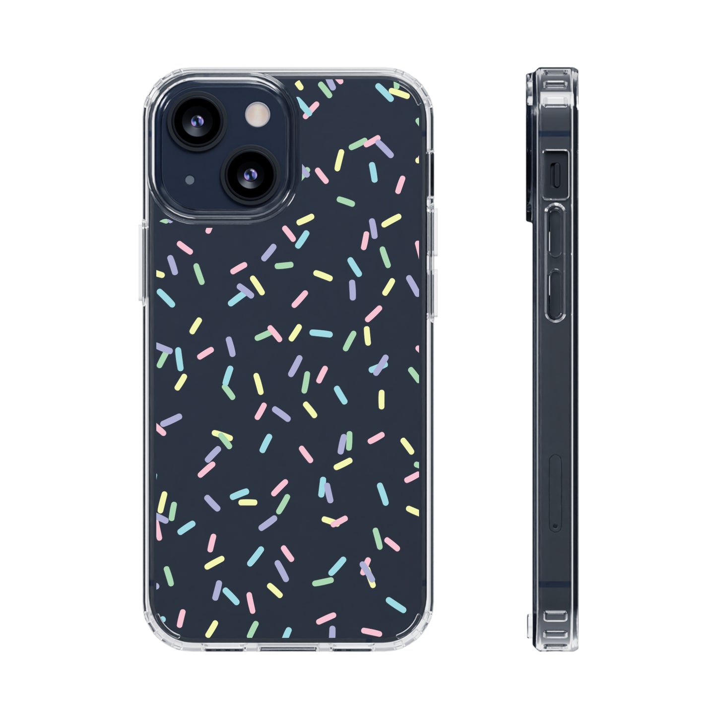 Rainbow Sprinkles CLEAR Case
