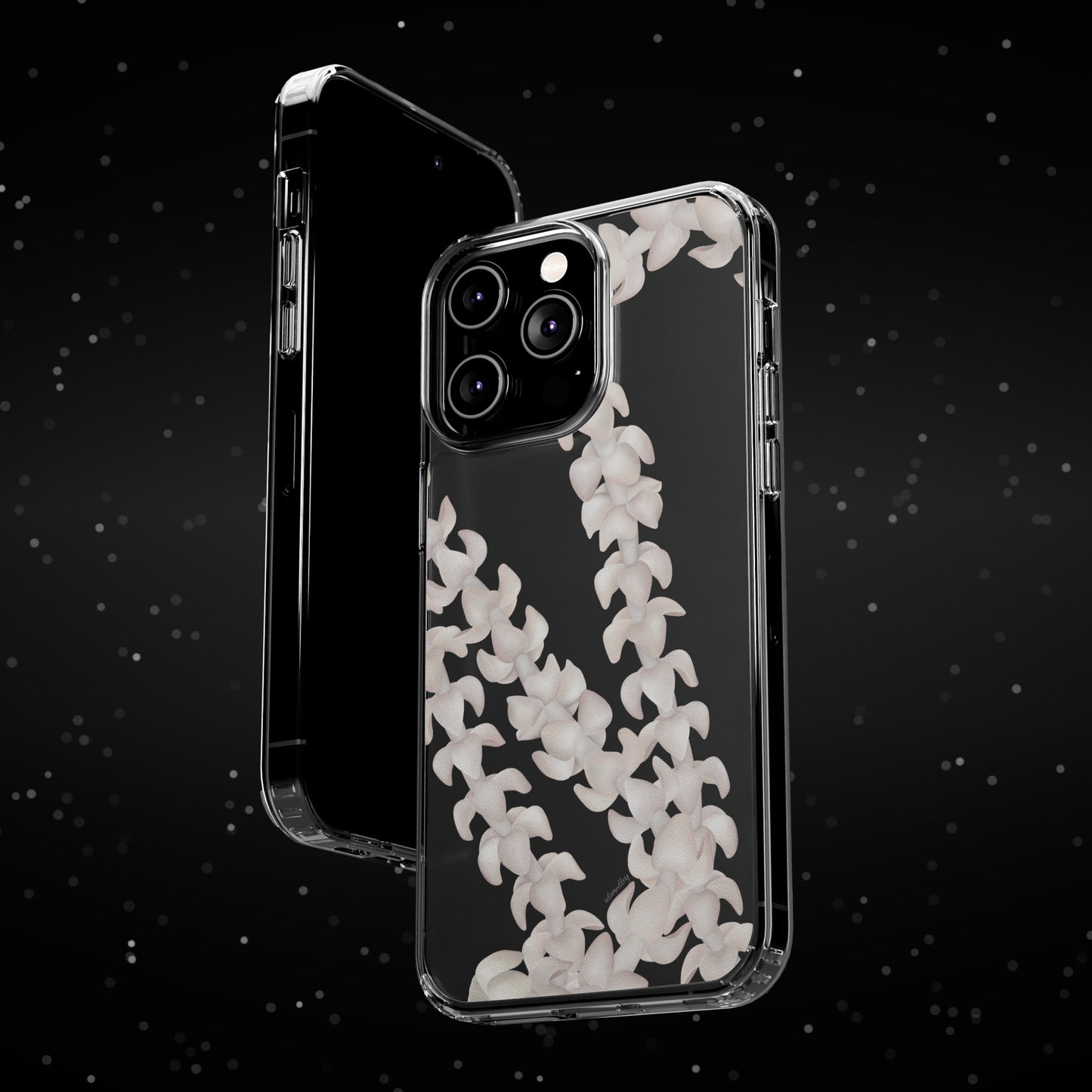 Puakenikeni Lei (Blush Pink) CLEAR Case