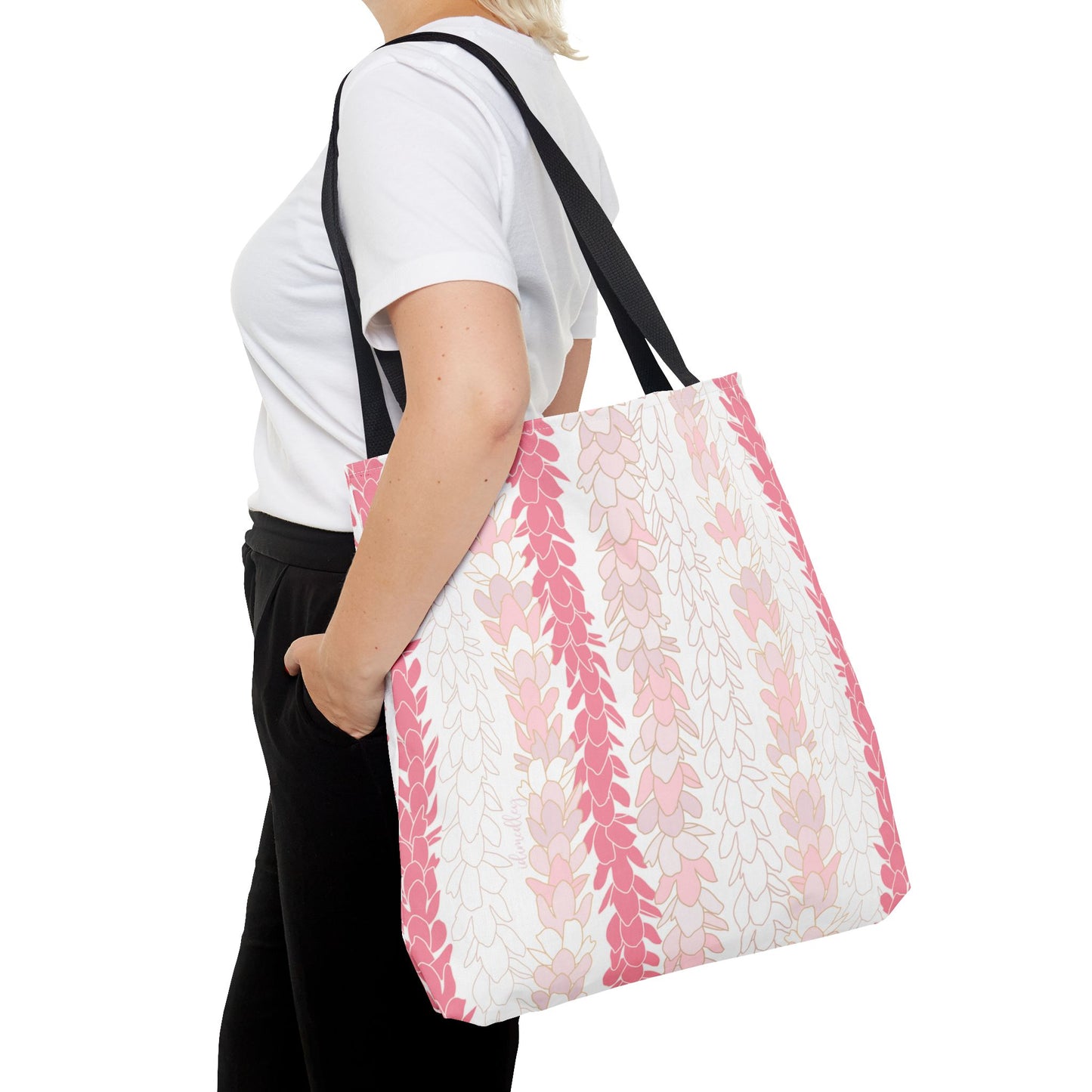 Tote Bag- Pakalana Stringing Pink